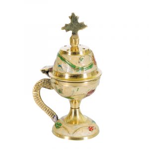 Incense burner brass / color