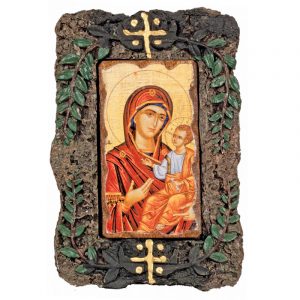 Frame rock lithography icon (choice of Saint)