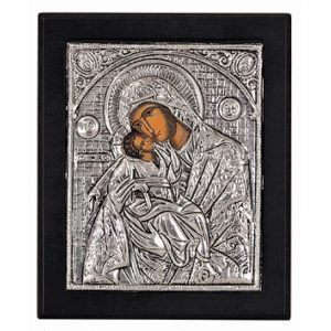 Icon pressed No1 metallic silver plated unchanged (choice of Saint)
